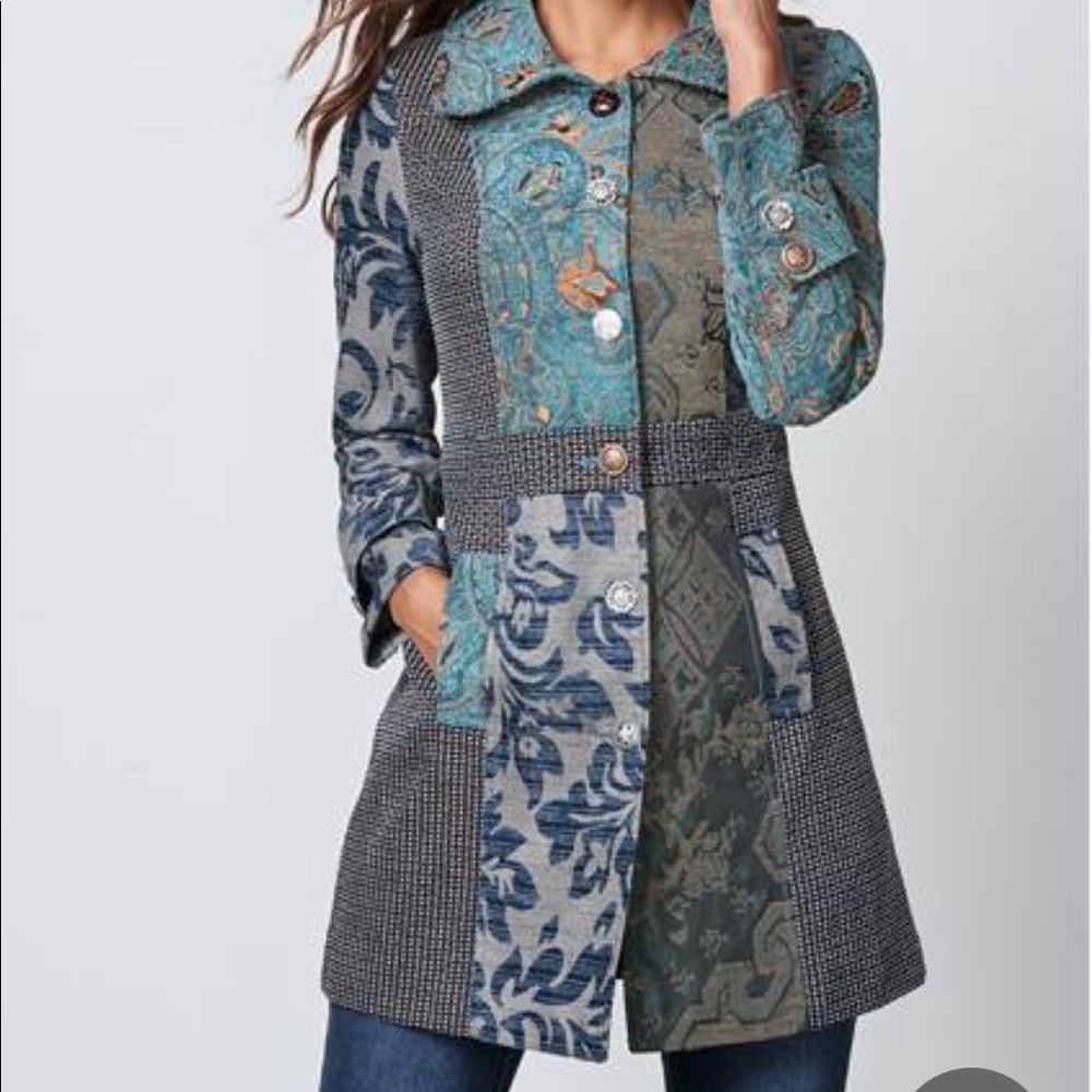 Vintage Inspired Pattern Coat